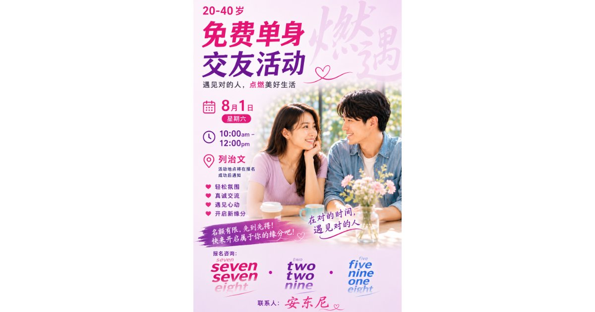 文章封面: 8月1日 20-40岁 温哥华列治文
